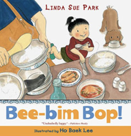 Bee Bim Bop book by Linda Sue Park. 